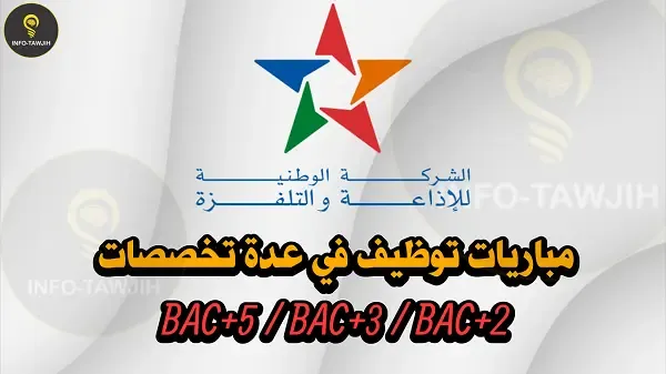 الشركة الوطنية للإذاعة والتلفزة SNRT: مباريات توظيف